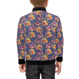Goldfish Pattern Print Design 05 Kids' Boys' Girls' Bomber Jacket