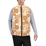 Various cookie pattern Men's Padded Vest