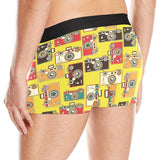 Camera Pattern Print Design 02 Men's All Over Print Boxer Briefs Men's Underwear