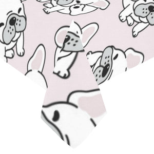 Cute french bulldog pattern Tablecloth