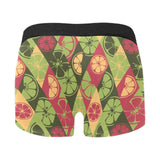 Cool Geometric lime pattern Men's All Over Print Boxer Briefs Men's Underwear