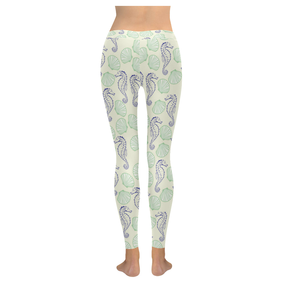 Seahorse shell pattern Women's Legging Fulfilled In US
