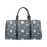 windmill tree pattern Travel Bag