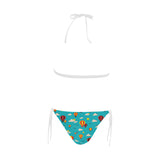 Hot Air Balloon Sky Pattern Sexy Bikinis Two-Piece Swimsuits