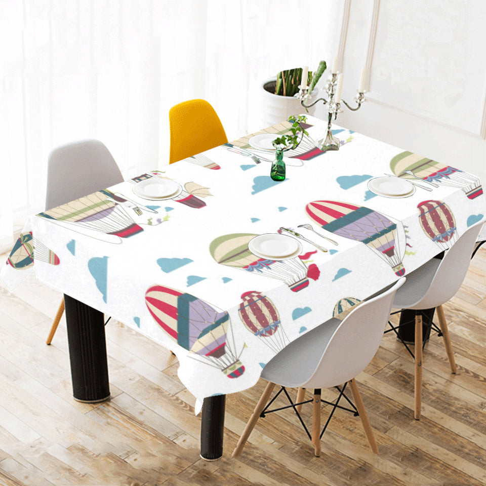 Hot air balloon pattern Tablecloth