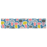 Colorful mushroom design pattern Table Runner