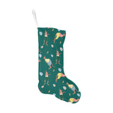Kangaroo leaves pattern Christmas Stocking