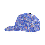 white bengal tigers pattern All Over Print Snapback Cap