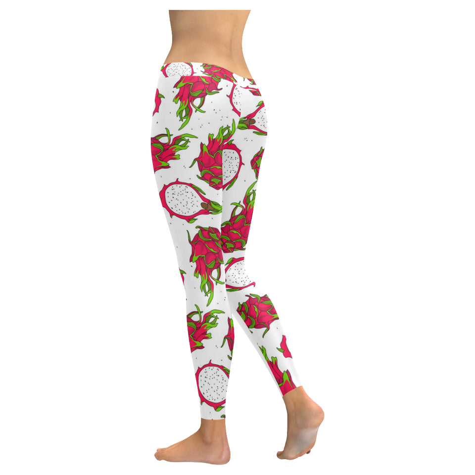 dragon fruits white background Women's Legging Fulfilled In US
