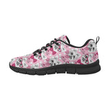 Yorkshire Terrier Pattern Print Design 03 Men's Breathable Sneakers ( Model 055)