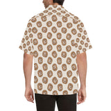 Lion Pattern Print Design 01 Men's All Over Print Hawaiian Shirt (Model T58)