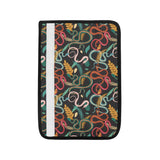 Colorful snake plant pattern Car Seat Belt Cover