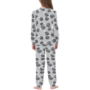 Sun Glasses Pattern Print Design 04 Kids' Boys' Girls' All Over Print Pajama Set