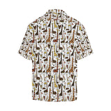 Giraffe Pattern Print Design 05 Men's All Over Print Hawaiian Shirt (Model T58)