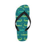 Crocodile pattern Unisex Flip Flops