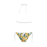 yellow tulips pattern Sexy Bikinis Two-Piece Swimsuits