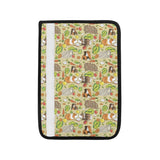 Guinea Pig Pattern Print Design 04 Car Seat Belt Cover