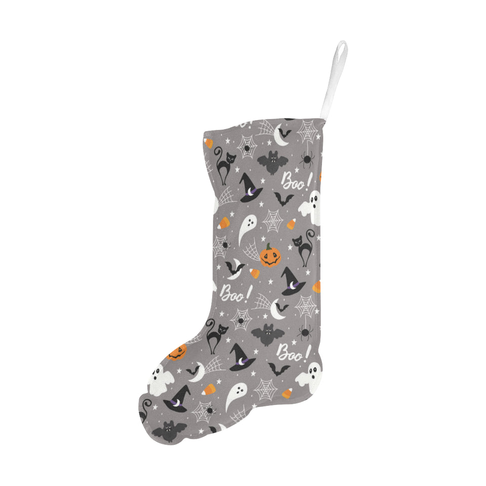 Halloween design pattern Christmas Stocking