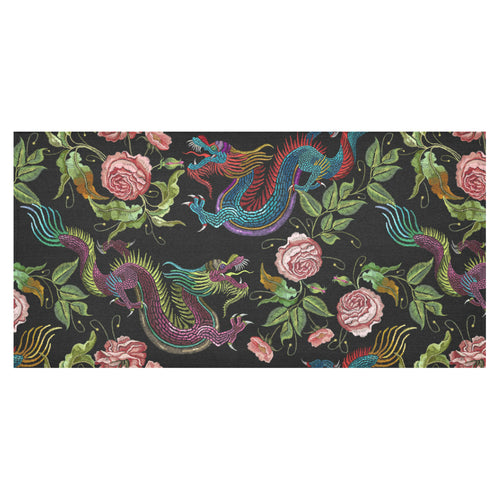 Dragons flower pattern Tablecloth