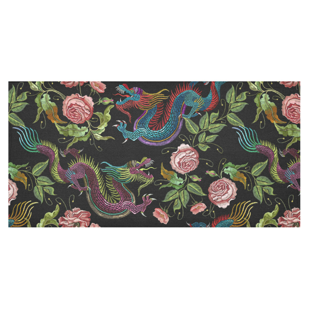 Dragons flower pattern Tablecloth