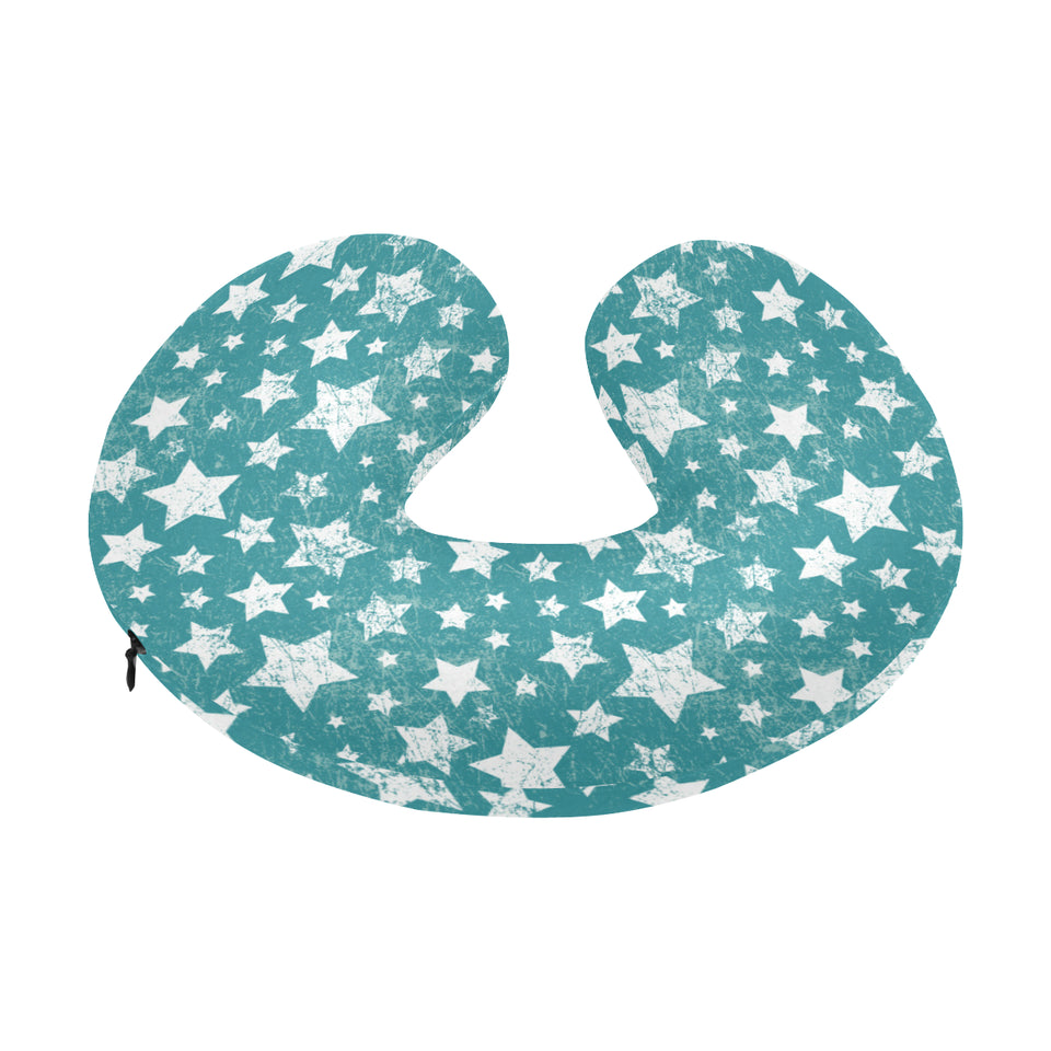 Vintage star pattern U-Shaped Travel Neck Pillow
