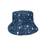 Night sky star pattern Unisex Bucket Hat