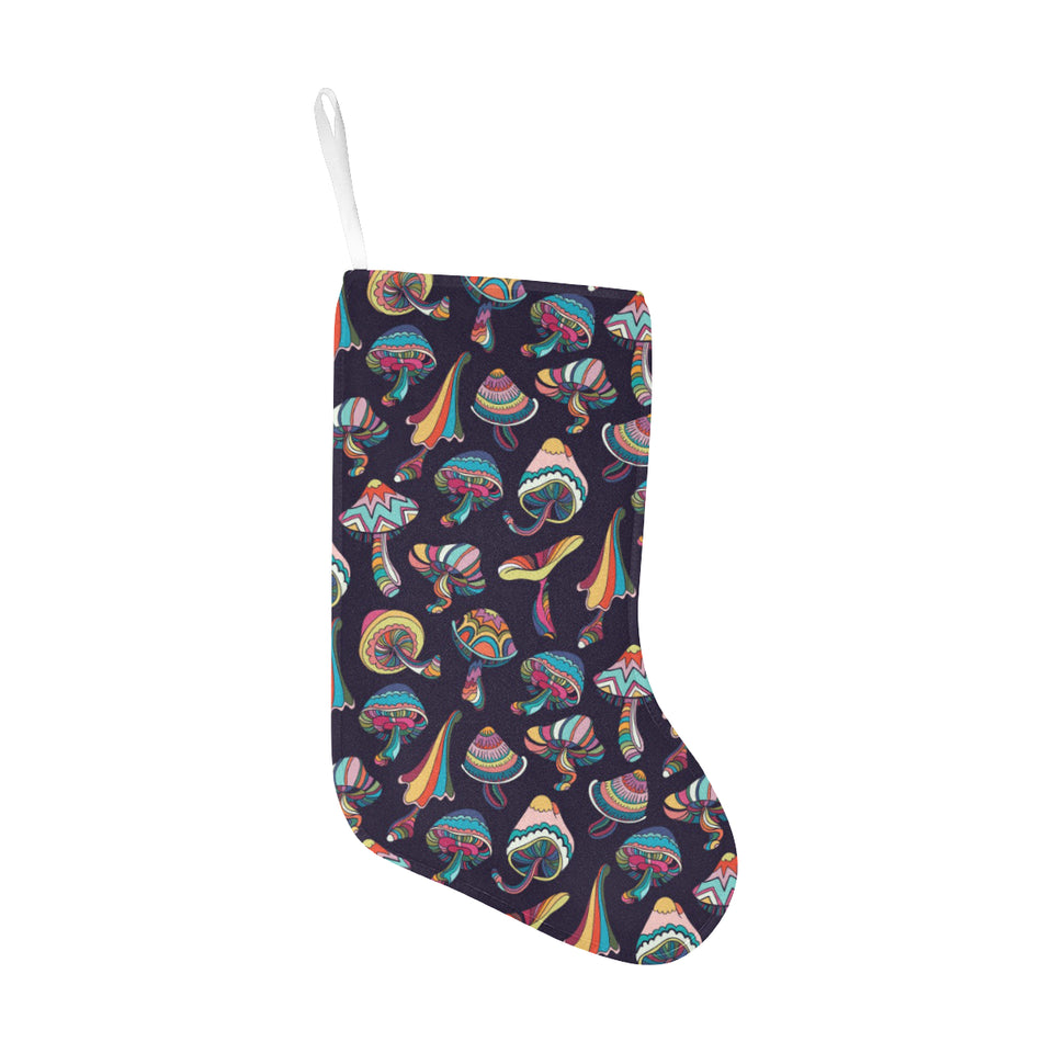 Colorful mushroom pattern Christmas Stocking
