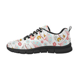 Maneki neko cat fan sakura Women's Sneaker Shoes