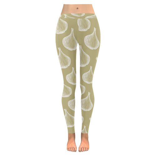 Garlic design pattern Women's Legging Fulfilled In US