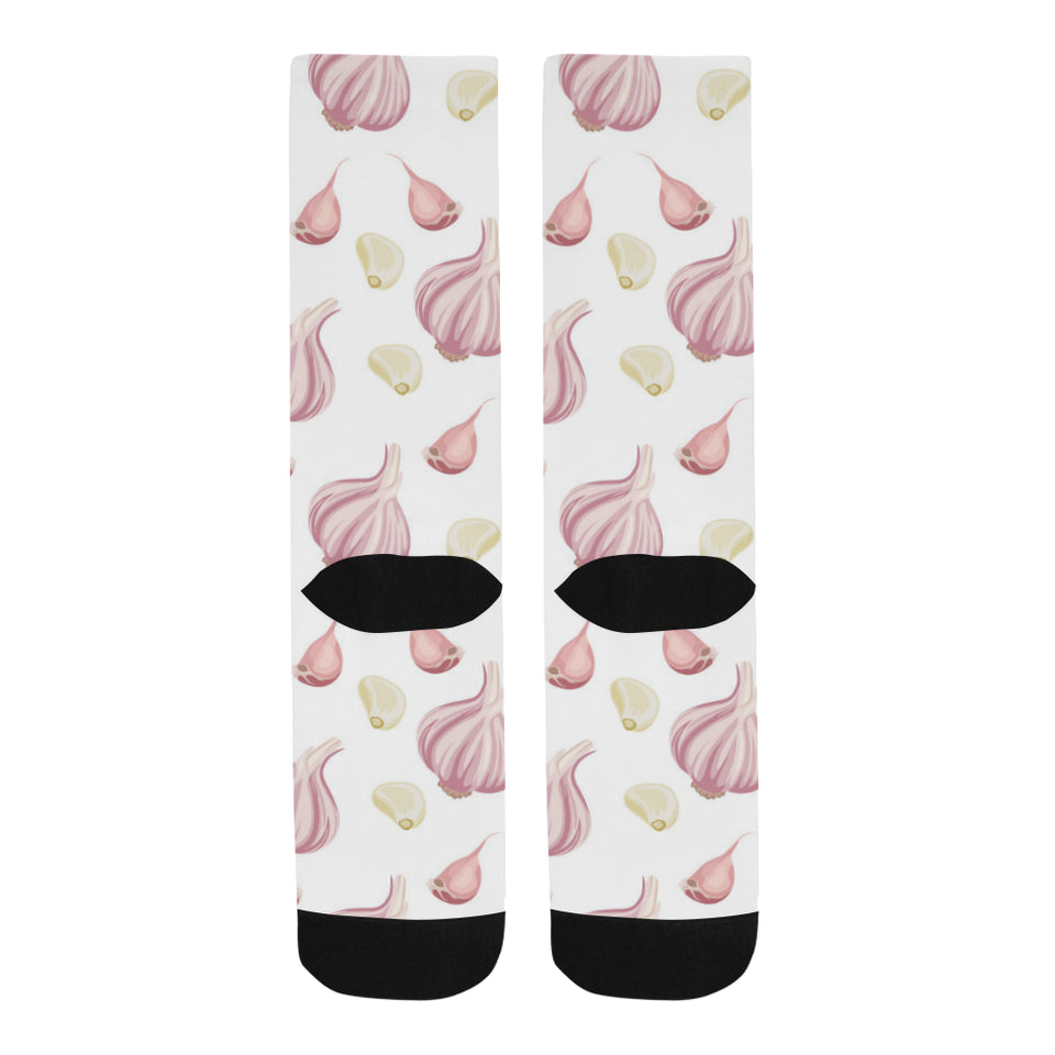 Garlic pattern Crew Socks