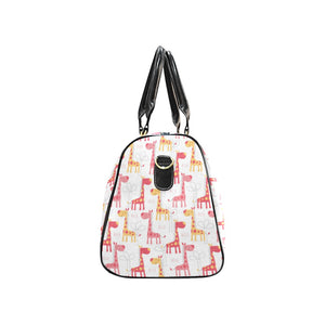 Giraffe Pattern Print Design 03 Travel Bag
