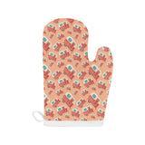 Camper Van Pattern Print Design 03 Heat Resistant Oven Mitts