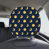Moon star pattern Car Headrest Cover