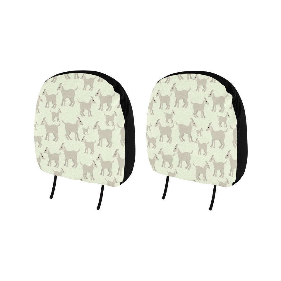 Little young goat pattern Car Headrest Cover