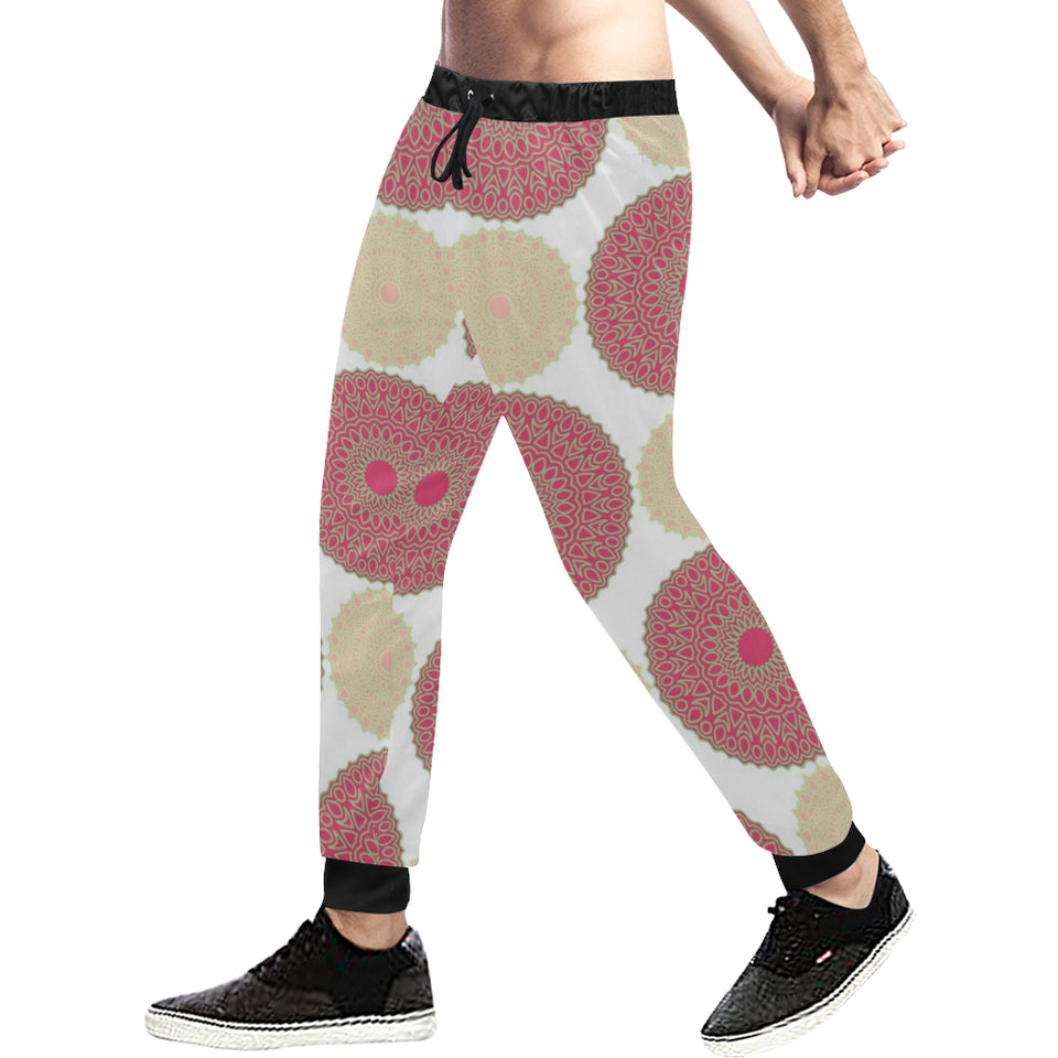 Circle indian pattern Unisex Casual Sweatpants