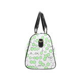 Chemistry Periodic Table Pattern Print Design 03 Travel Bag