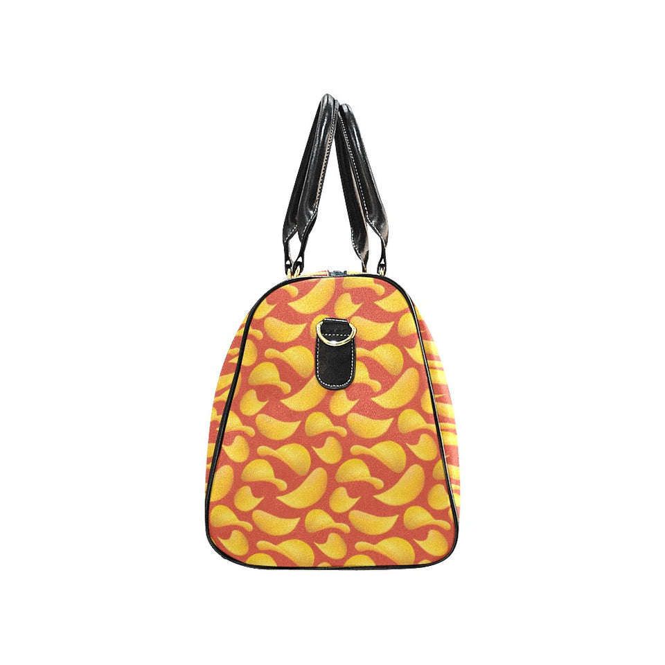 Potato Chips Pattern Print Design 05 Travel Bag