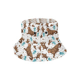 sea lion Seals jellyfish pattern Unisex Bucket Hat