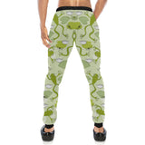 Cute frog dragonfly pattern Unisex Casual Sweatpants