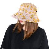 Cute shiba inu dog pattern Unisex Bucket Hat