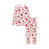 Ladybug Pattern Print Design 04 Kids' Boys' Girls' All Over Print Pajama Set
