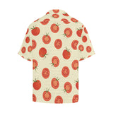 Tomato dot background Men's All Over Print Hawaiian Shirt
