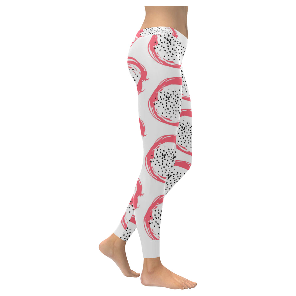 Hand drawn dragon fruit Women's Legging Fulfilled In US
