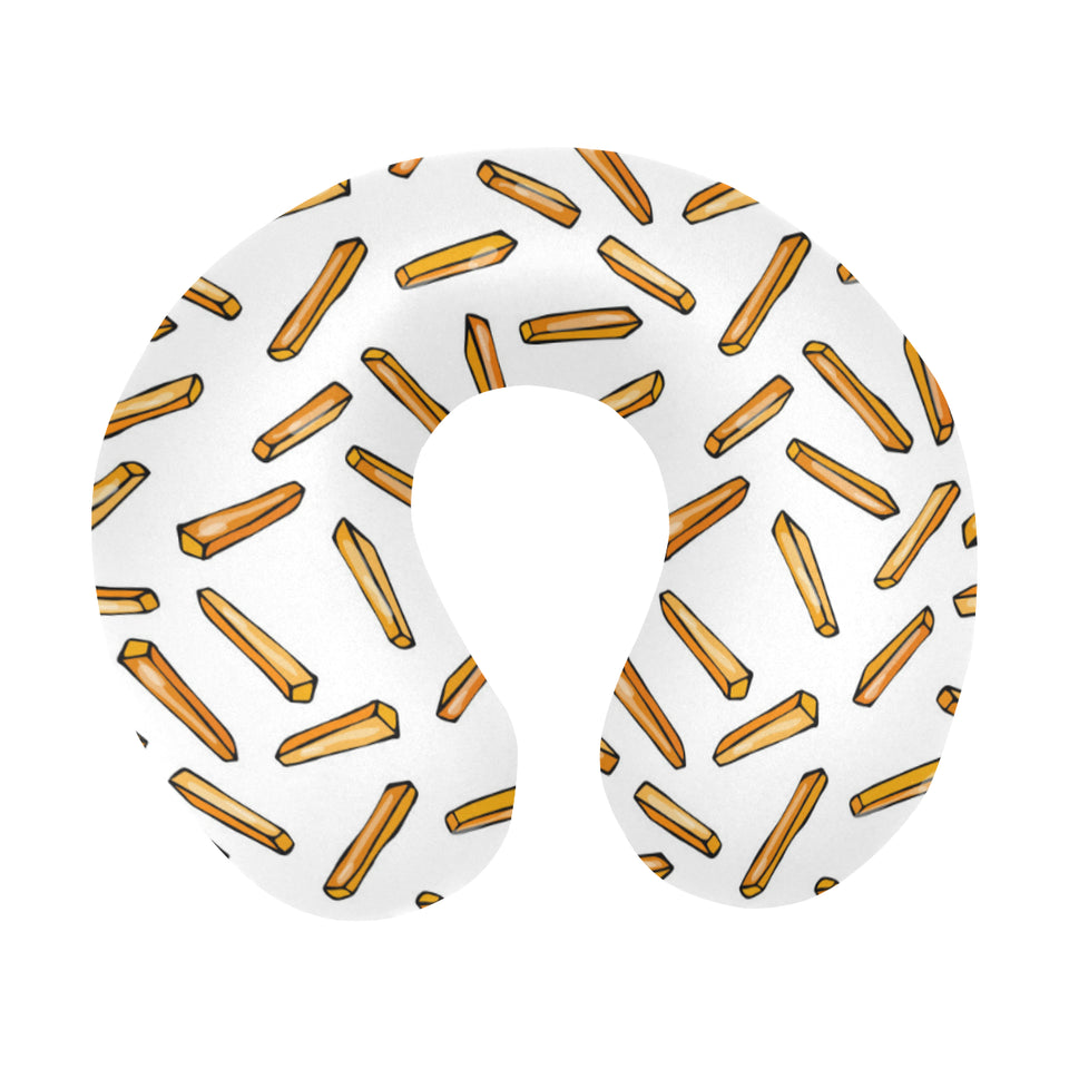 French fries potato pattern U-Shaped Travel Neck Pillow