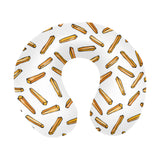 French fries potato pattern U-Shaped Travel Neck Pillow