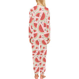 Watermelon pattern Women's All Over Print Pajama Set