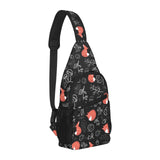 fox sleeping fox pattern All Over Print Chest Bag