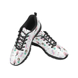 cute mermaid dolphin fish starfish pattern Men's Sneaker Shoes