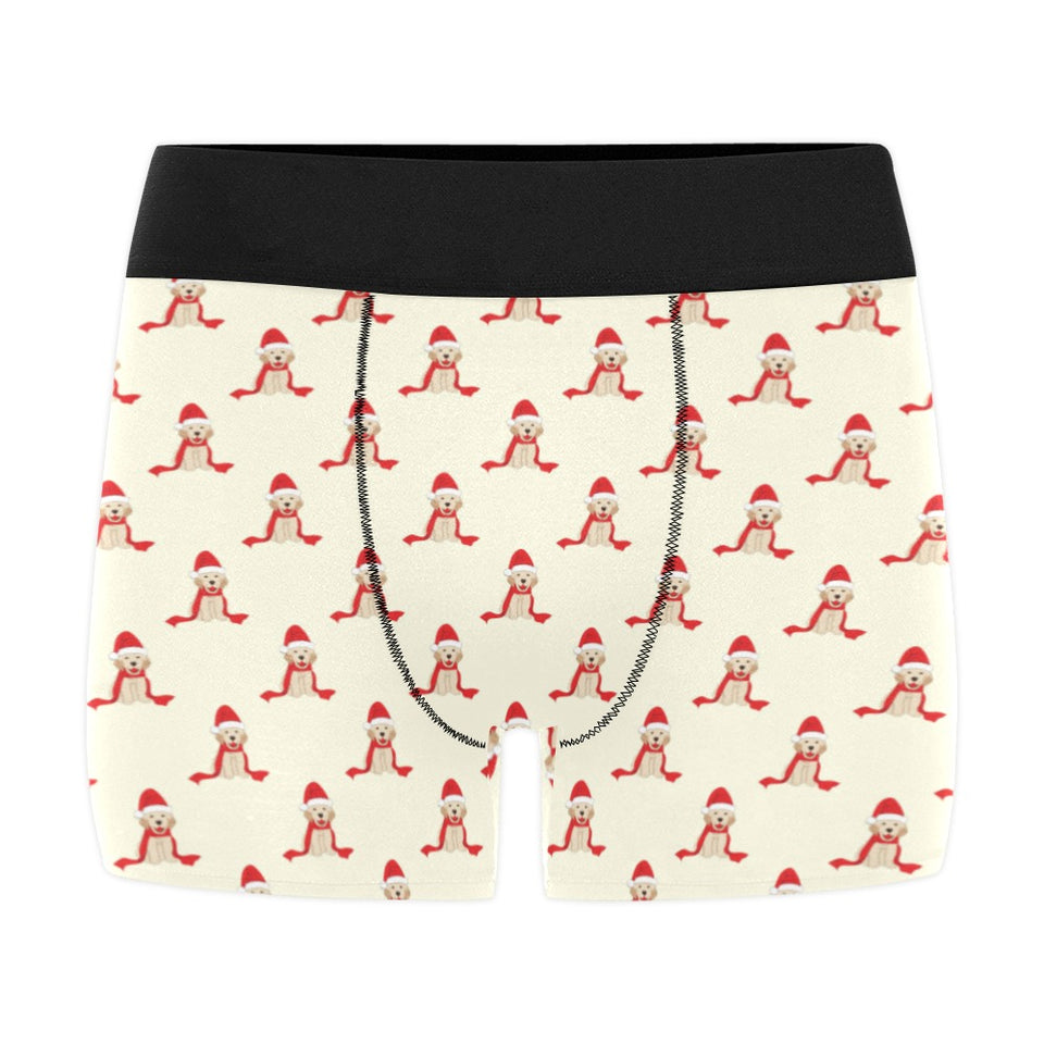 Golden Retriever Pattern Print Design 01 Men's All Over Print Boxer Briefs Men's Underwear