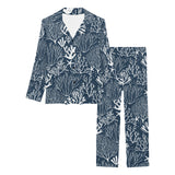 Coral Reef Pattern Print Design 05 Women's Long Pajama Set